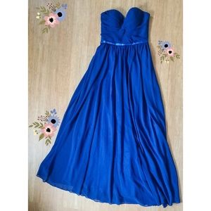 💫 blue prom dress💫